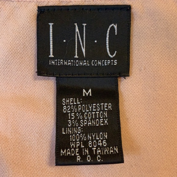 INC, blush lace top. Size Medium. - Picture 6 of 6